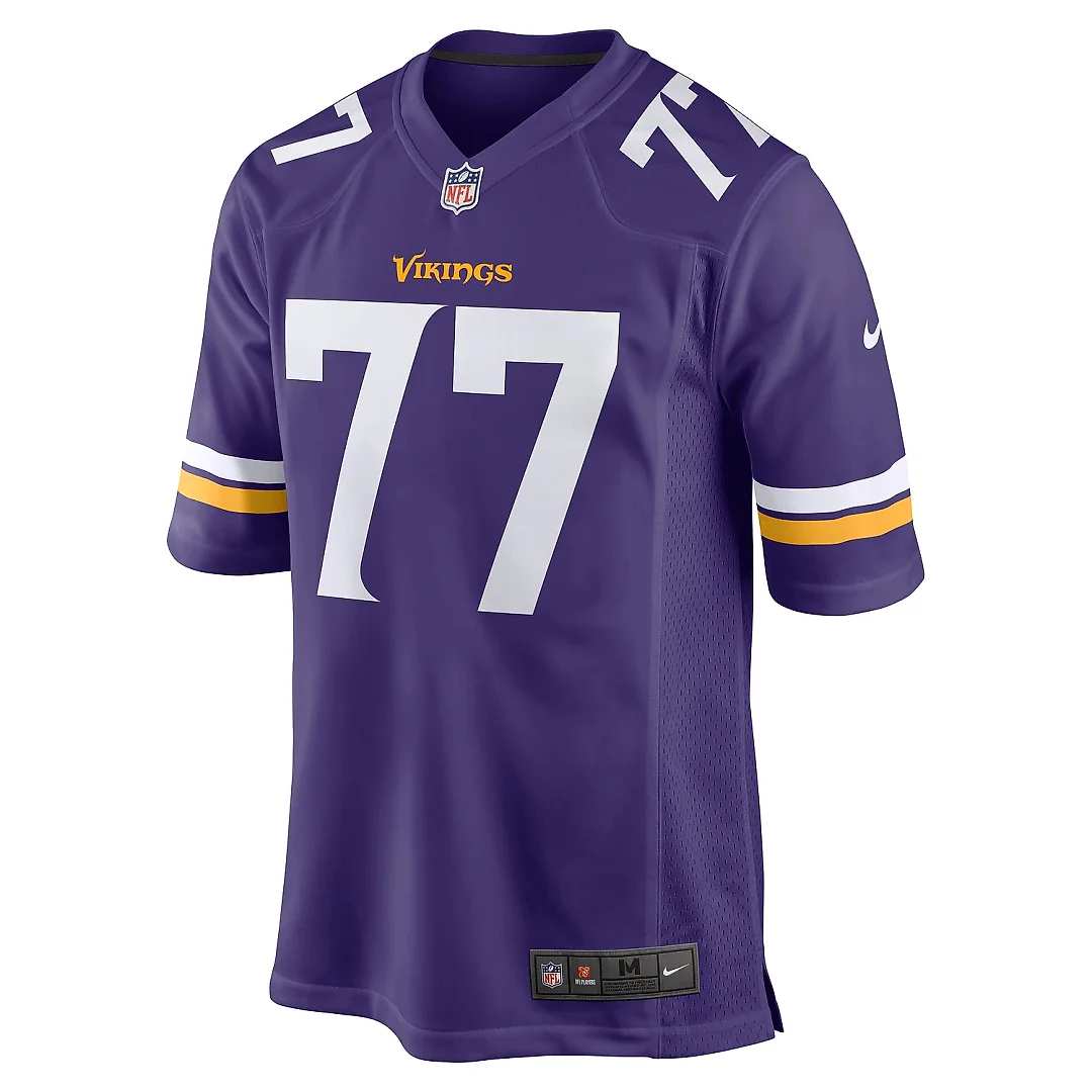 Zennovawear Men's Minnesota Vikings Korey Stringer Purple Retired Player Jersey