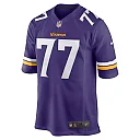 Zennovawear Men's Minnesota Vikings Korey Stringer Purple Retired Player Jersey