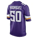 Zennovawear Men's Minnesota Vikings Levi Drake Rodriguez Purple Game Jersey