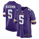 Zennovawear Men's Minnesota Vikings Mekhi Blackmon Purple Game Jersey