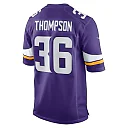 Zennovawear Men's Minnesota Vikings NaJee Thompson Purple Game Jersey