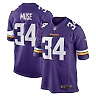 Zennovawear Men's Minnesota Vikings Nick Muse Purple Home Game Player Jersey