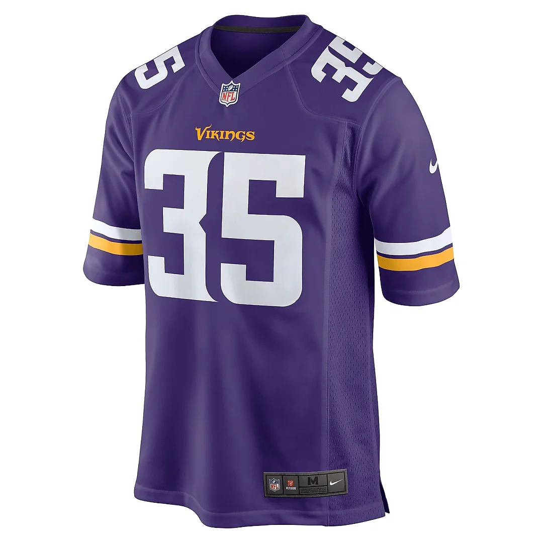 Zennovawear Men's Minnesota Vikings Parry Nickerson Purple Home Game Player Jersey