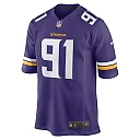 Zennovawear Men's Minnesota Vikings Patrick Jones II Purple Team Game Player Jersey