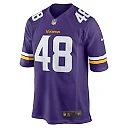 Zennovawear Men's Minnesota Vikings Quincy Roche Purple Team Game Jersey