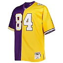 Zennovawear Men's Minnesota Vikings Randy Moss Mitchell & Ness Purple/Gold Big & Tall Split Legacy Retired Player Jersey