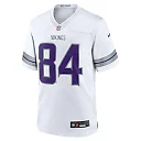 Zennovawear Men's Minnesota Vikings Randy Moss White Alternate Retired Player Game Jersey