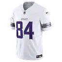 Zennovawear Men's Minnesota Vikings Randy Moss White Alternate Vapor F.U.S.E. Retired Player Limited Jersey