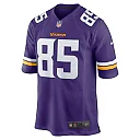 Zennovawear Men's Minnesota Vikings Robert Tonyan Purple Team Game Jersey
