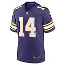 Zennovawear Men's Minnesota Vikings Sam Darnold Purple Alternate Game Jersey