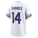 Zennovawear Men's Minnesota Vikings Sam Darnold White Alternate Game Player Jersey