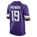 Zennovawear Men's Minnesota Vikings Sean Mannion Purple Game Jersey