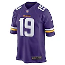 Zennovawear Men's Minnesota Vikings Sean Mannion Purple Game Jersey