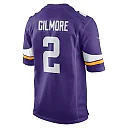 Zennovawear Men's Minnesota Vikings Stephon Gilmore Purple Game Jersey