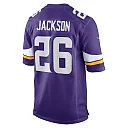 Zennovawear Men's Minnesota Vikings Theo Jackson Purple Game Jersey