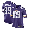 Zennovawear Men's Minnesota Vikings Thomas Hennigan Purple Game Player Jersey