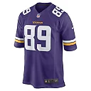 Zennovawear Men's Minnesota Vikings Thomas Hennigan Purple Game Player Jersey