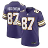 Zennovawear Men's Minnesota Vikings T.J. Hockenson Purple Classic Player Game Jersey