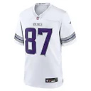 Zennovawear Men's Minnesota Vikings T.J. Hockenson White Alternate Game Player Jersey