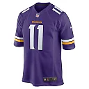 Zennovawear Men's Minnesota Vikings Trent Sherfield Sr. Purple Game Jersey