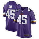 Zennovawear Men's Minnesota Vikings Troy Dye Purple Game Jersey