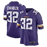 Zennovawear Men's Minnesota Vikings Ty Chandler Purple Game Player Jersey
