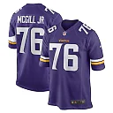Zennovawear Men's Minnesota Vikings T.Y. McGill Jr. Purple Game Player Jersey