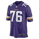 Zennovawear Men's Minnesota Vikings T.Y. McGill Jr. Purple Game Player Jersey