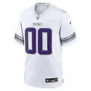 Zennovawear Men's Minnesota Vikings White Alternate Custom Game Jersey