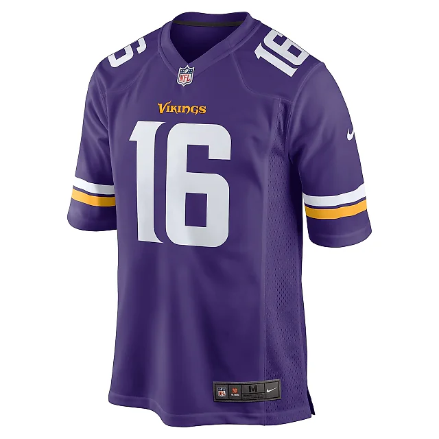 Zennovawear Men's Minnesota Vikings Will Reichard Purple Game Jersey