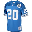 Zennovawear Barry Sanders Detroit Lions 1993 Authentic Throwback Retired Player Jersey - Blue