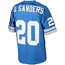 Zennovawear Barry Sanders Detroit Lions 1993 Authentic Throwback Retired Player Jersey - Blue