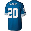 Zennovawear Barry Sanders Detroit Lions Big & Tall 1996 Retired Player Replica Jersey - Blue