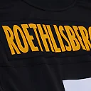 Zennovawear Ben Roethlisberger Pittsburgh Steelers 2004 Legacy Throwback Replica Jersey - Black