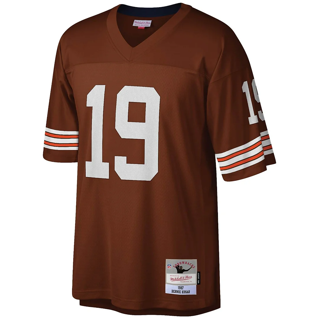 Zennovawear Bernie Kosar Cleveland Browns Legacy Replica Jersey - Brown