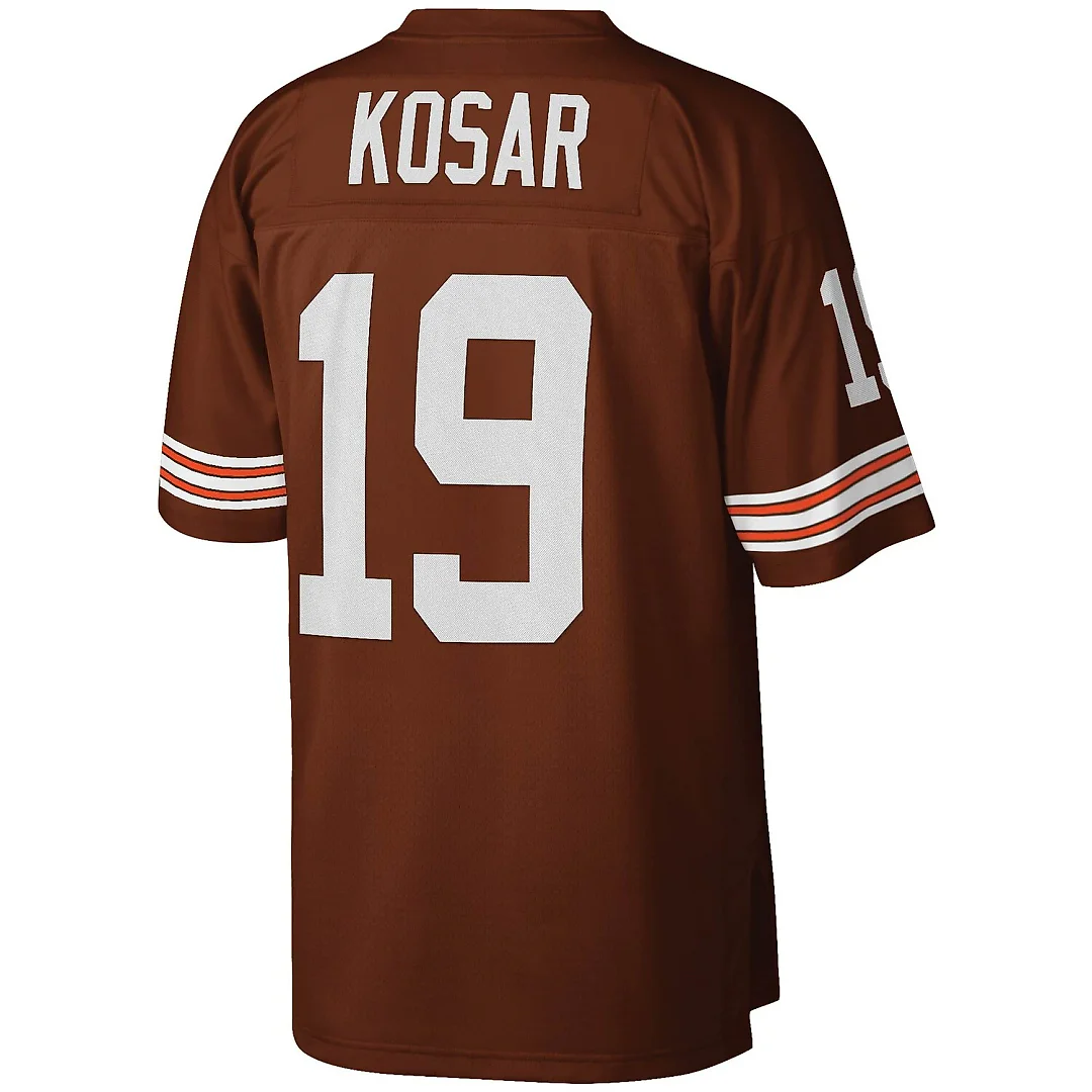 Zennovawear Bernie Kosar Cleveland Browns Legacy Replica Jersey - Brown