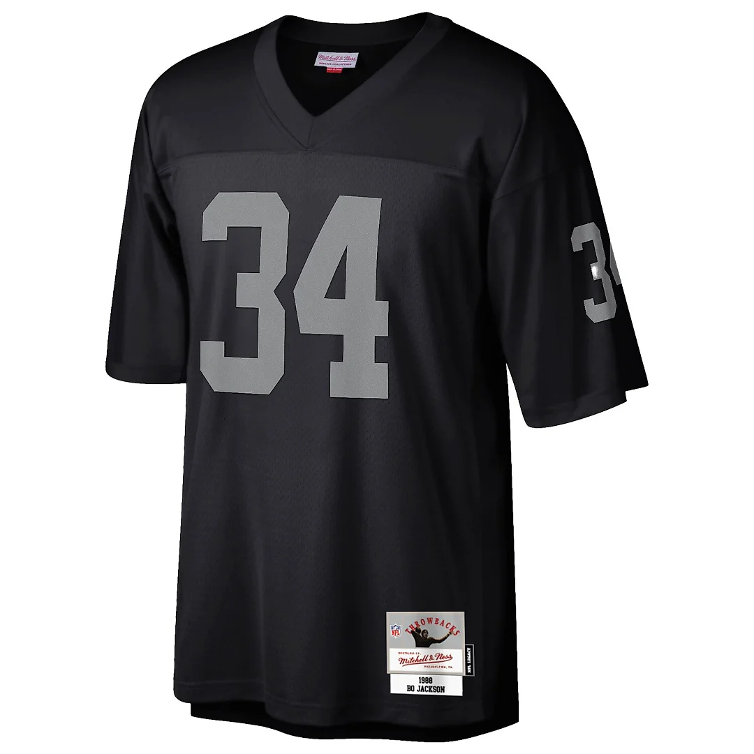 Zennovawear Bo Jackson Las Vegas Raiders Legacy Replica Jersey - Black
