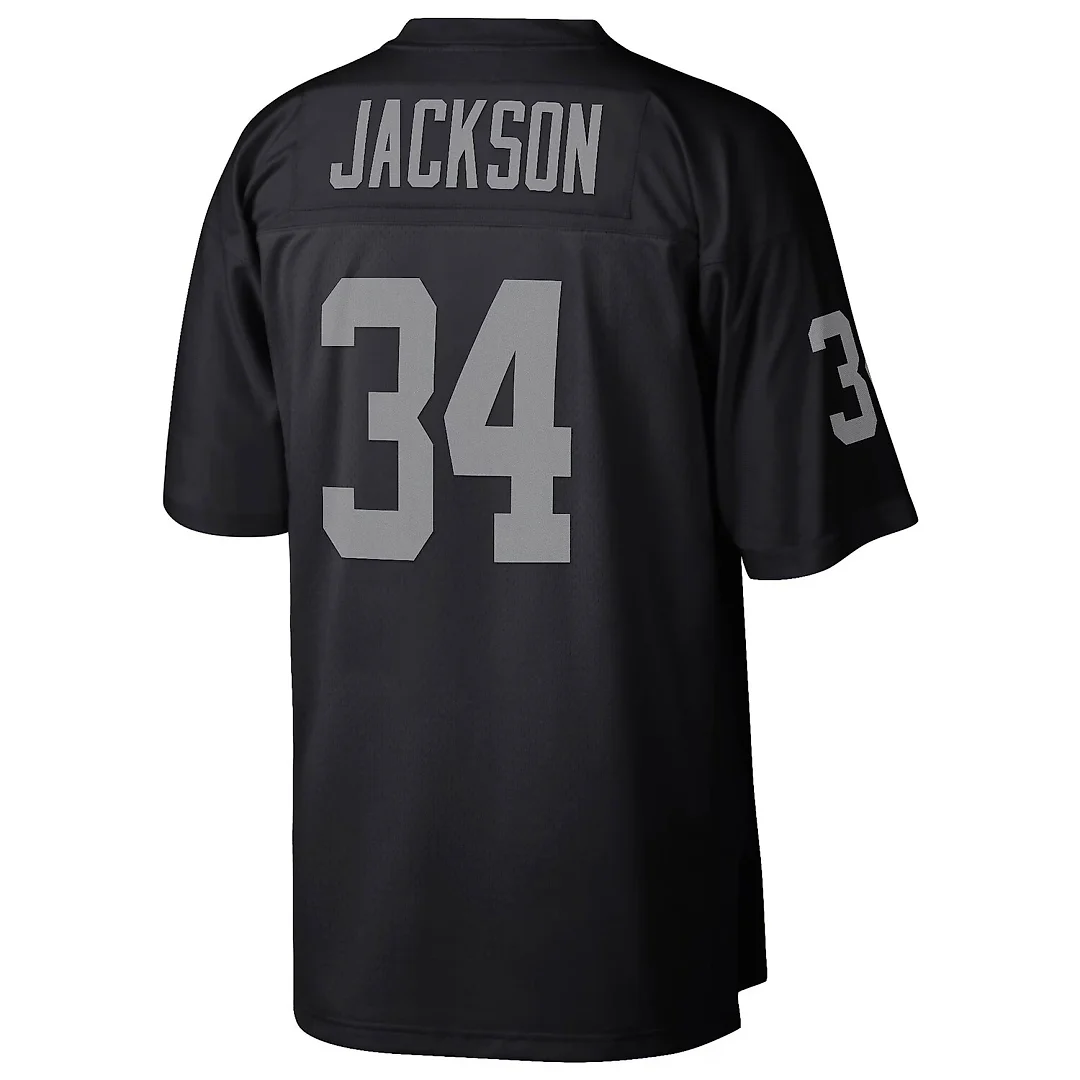 Zennovawear Bo Jackson Las Vegas Raiders Legacy Replica Jersey - Black