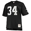 Zennovawear Bo Jackson Las Vegas Raiders Big & Tall 1988 Retired Player Replica Jersey - Black