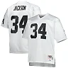 Zennovawear Bo Jackson Las Vegas Raiders Big & Tall 1988 Retired Player Replica Jersey - White