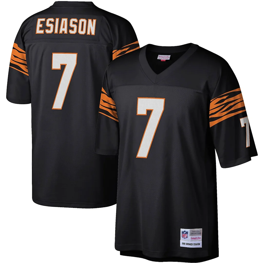 Zennovawear Boomer Esiason Cincinnati Bengals Legacy Replica Jersey - Black