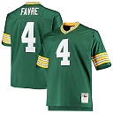 Zennovawear Brett Favre Green Bay Packers Big & Tall 1996 Retired Player Replica Jersey - Green
