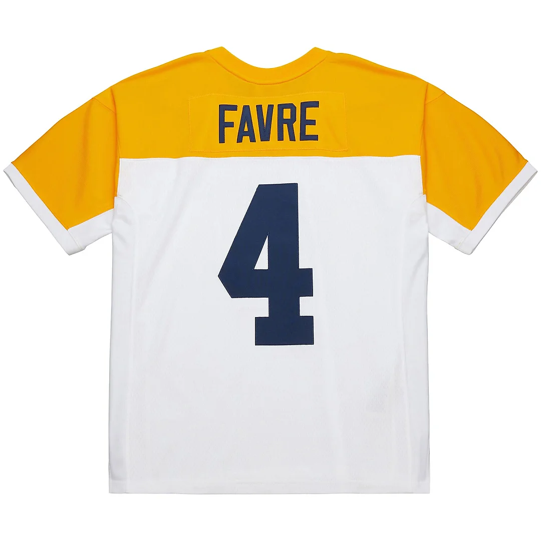 Zennovawear Brett Favre Green Bay Packers 1994 Legacy Replica Jersey - White