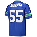 Zennovawear Brian Bosworth Seattle Seahawks Big & Tall 1987 Legacy Retired Player Jersey - Royal