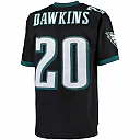 Zennovawear Brian Dawkins Philadelphia Eagles Big & Tall 2004 Retired Player Replica Jersey - Black