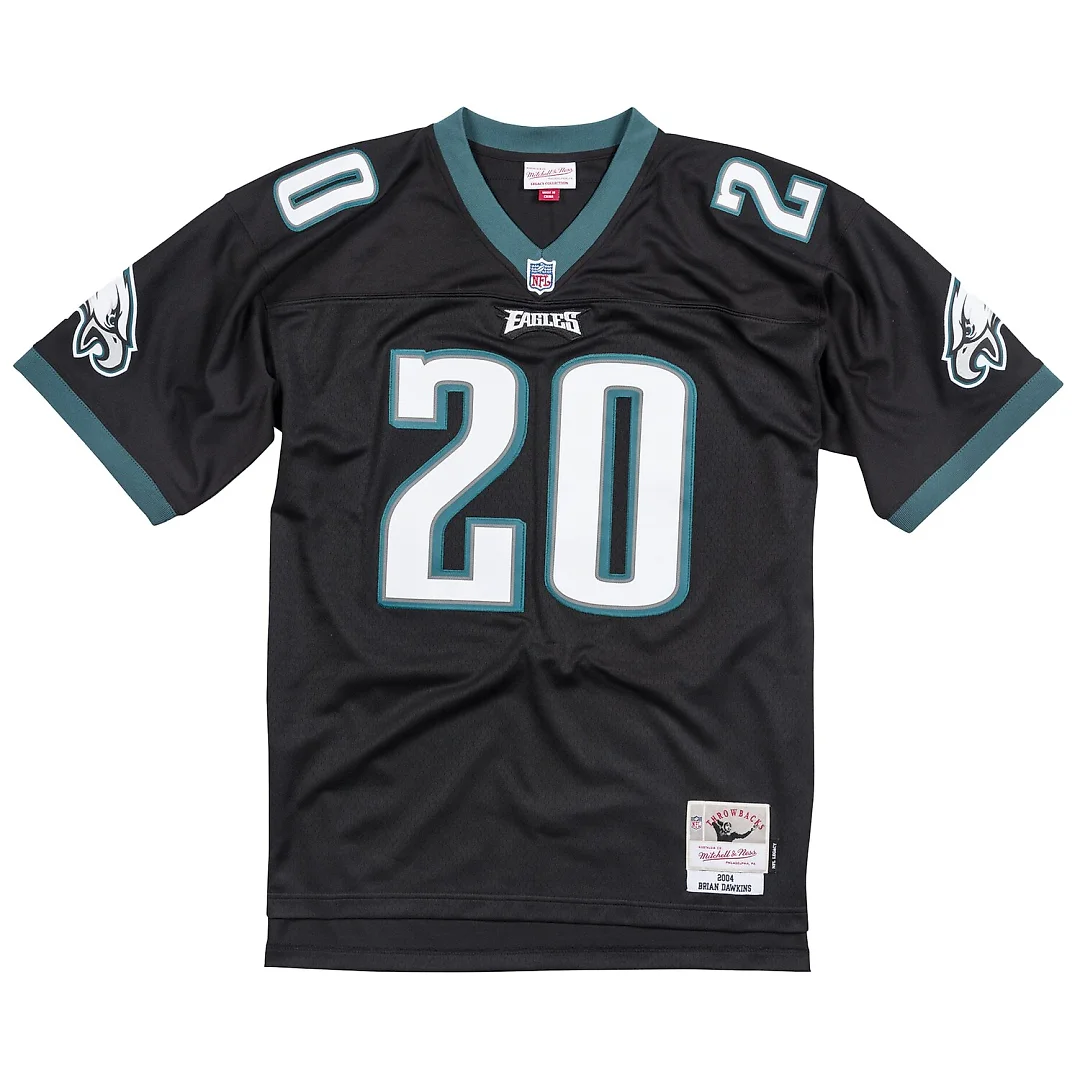 Zennovawear Brian Dawkins Philadelphia Eagles Legacy Replica Jersey - Black