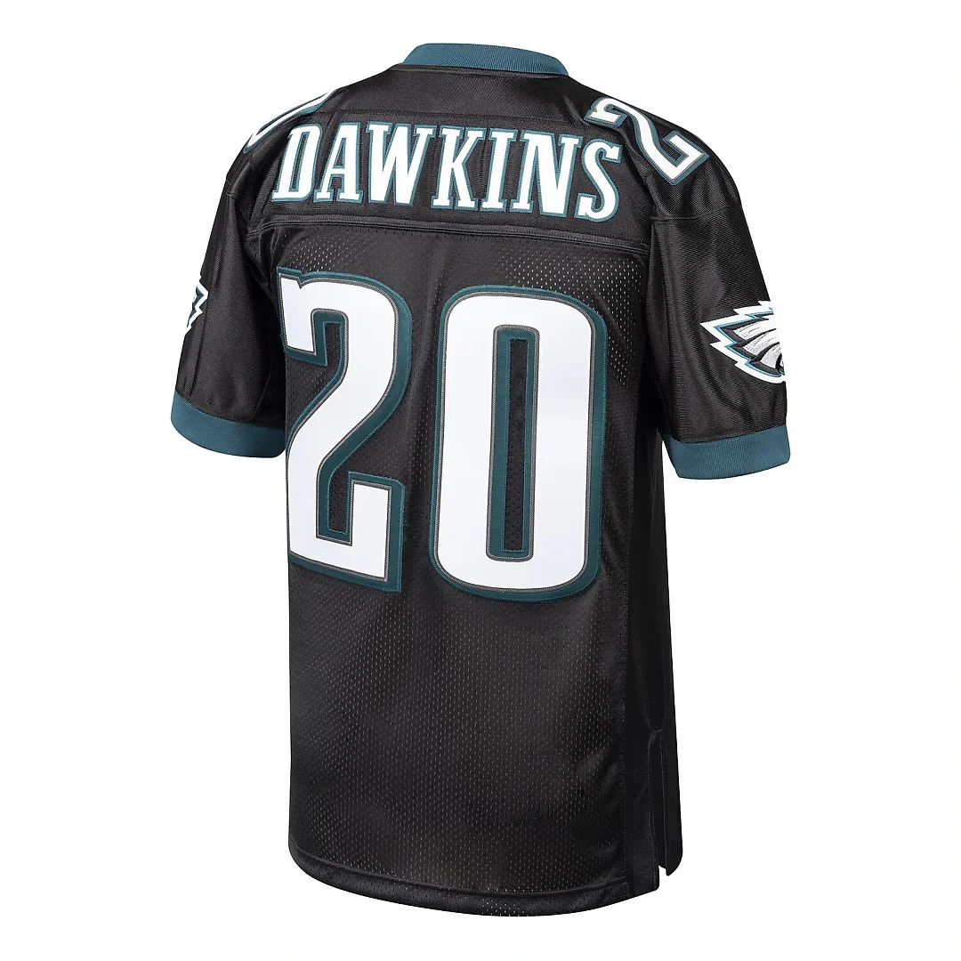 Zennovawear Brian Dawkins Philadelphia Eagles 2003 Authentic Throwback Retired Player Jersey - Black