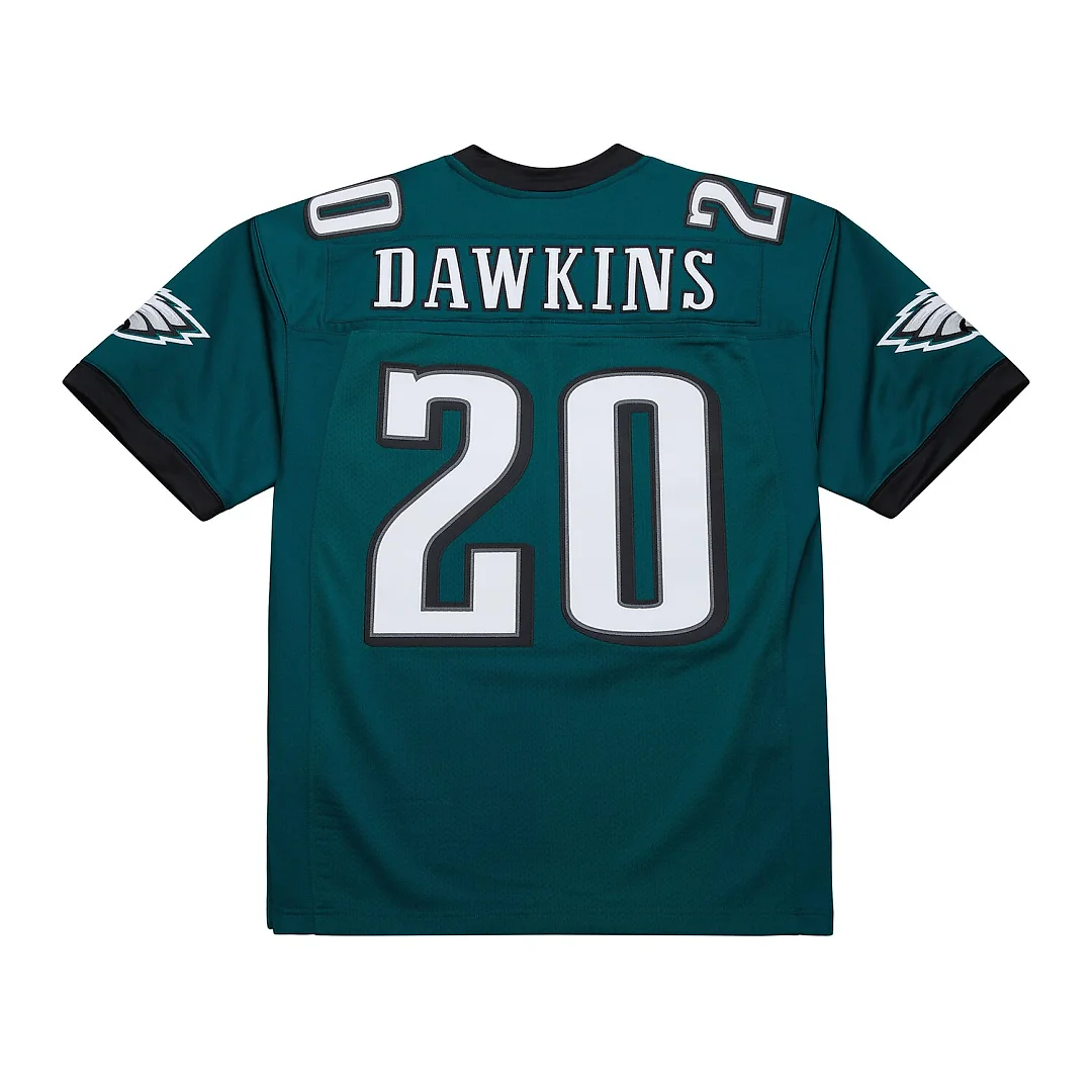 Zennovawear Brian Dawkins Philadelphia Eagles 2007 Authentic Throwback Retired Player Jersey - Green