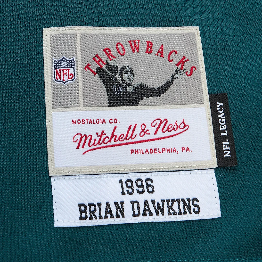 Zennovawear Brian Dawkins Philadelphia Eagles Legacy Replica Jersey - Green