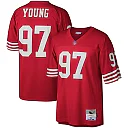 Zennovawear Bryant Young San Francisco 49ers Legacy Replica Jersey - Scarlet